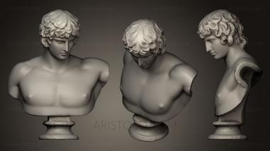 Busts and heads antique and historical (BUSTA_0320) 3D model for CNC machine